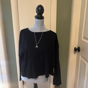 Eileen fisher black long sleeve
